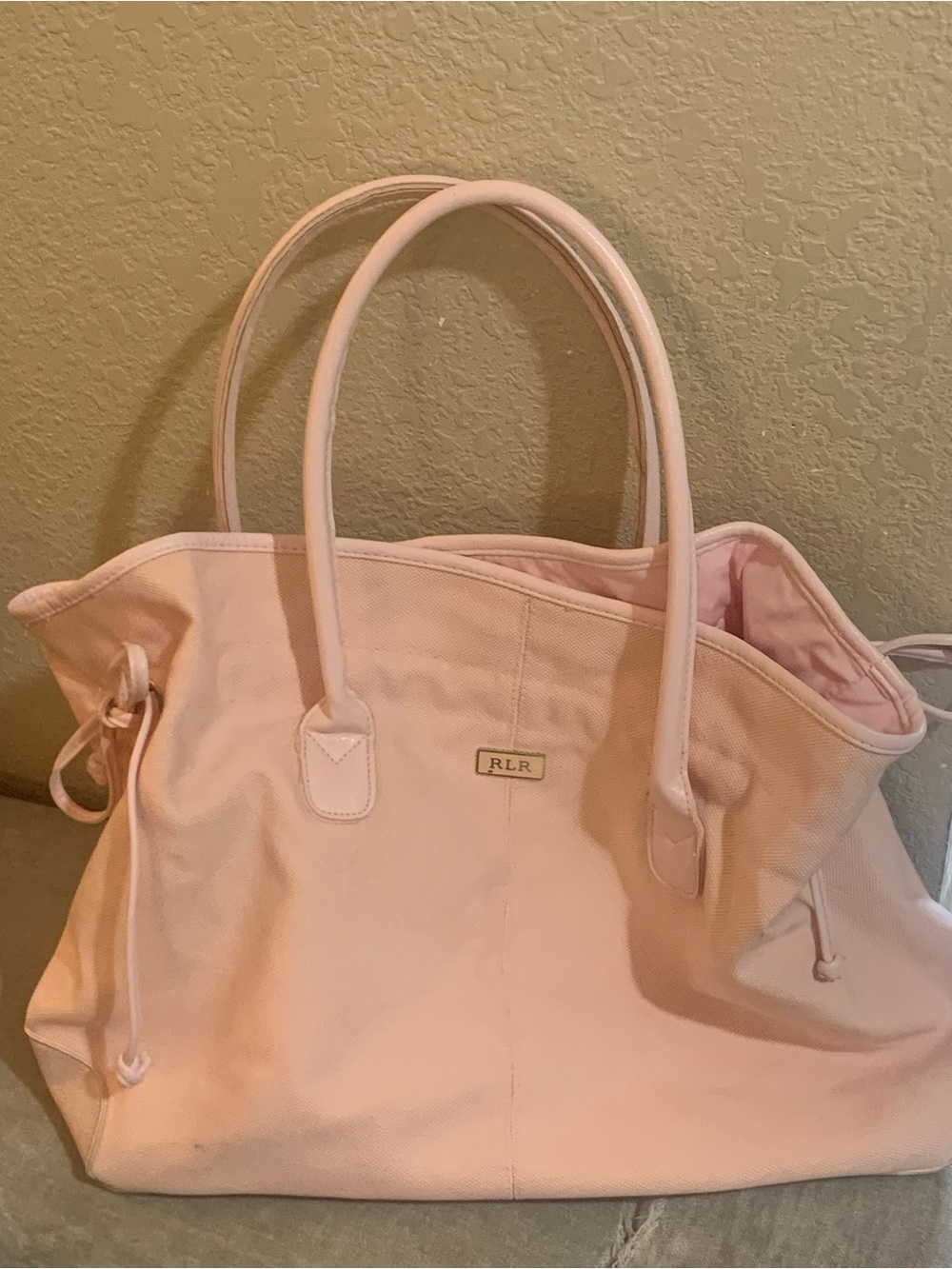 Ralph Lauren Y2K Light Pink Tote Bag - Picture 10 of 10